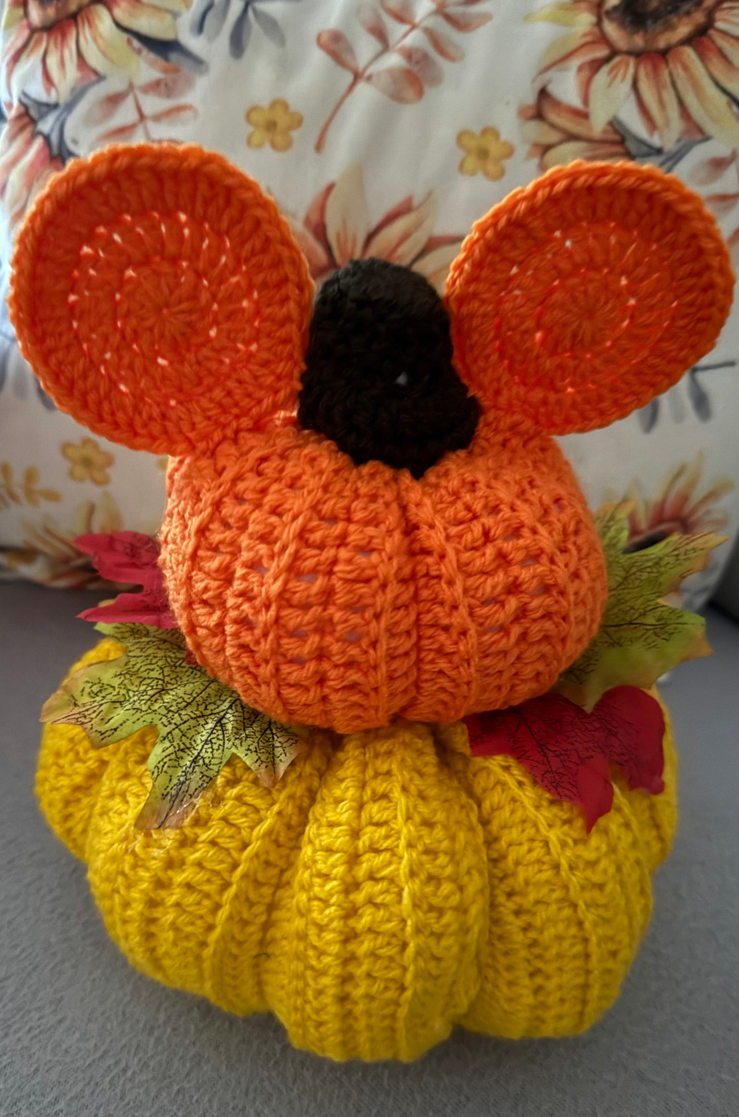 Crochet Pumpkin Festive